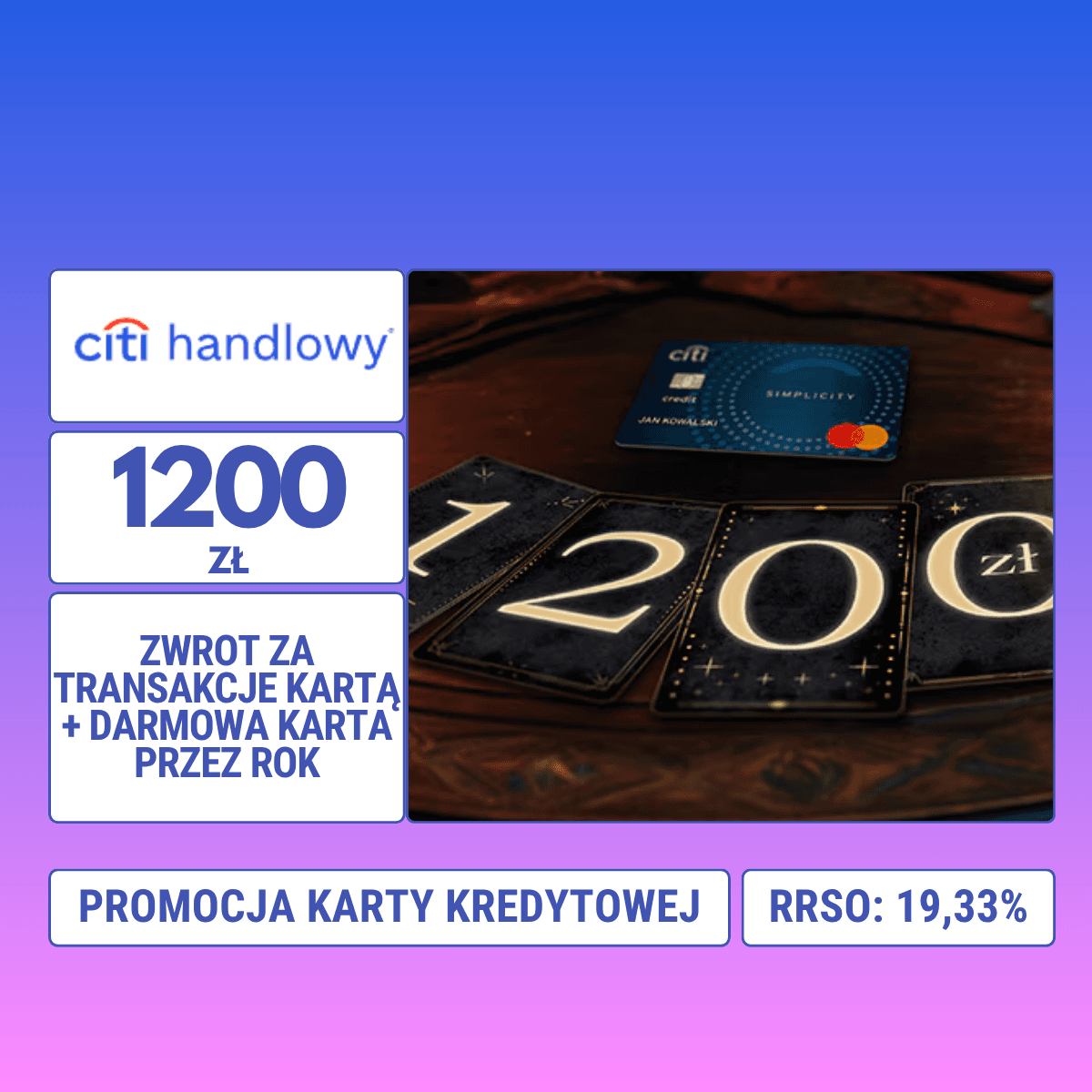 Wielki cashback z Kartą Kredytową Citibank Wielki cashback z Kartą Kredytową Citibank