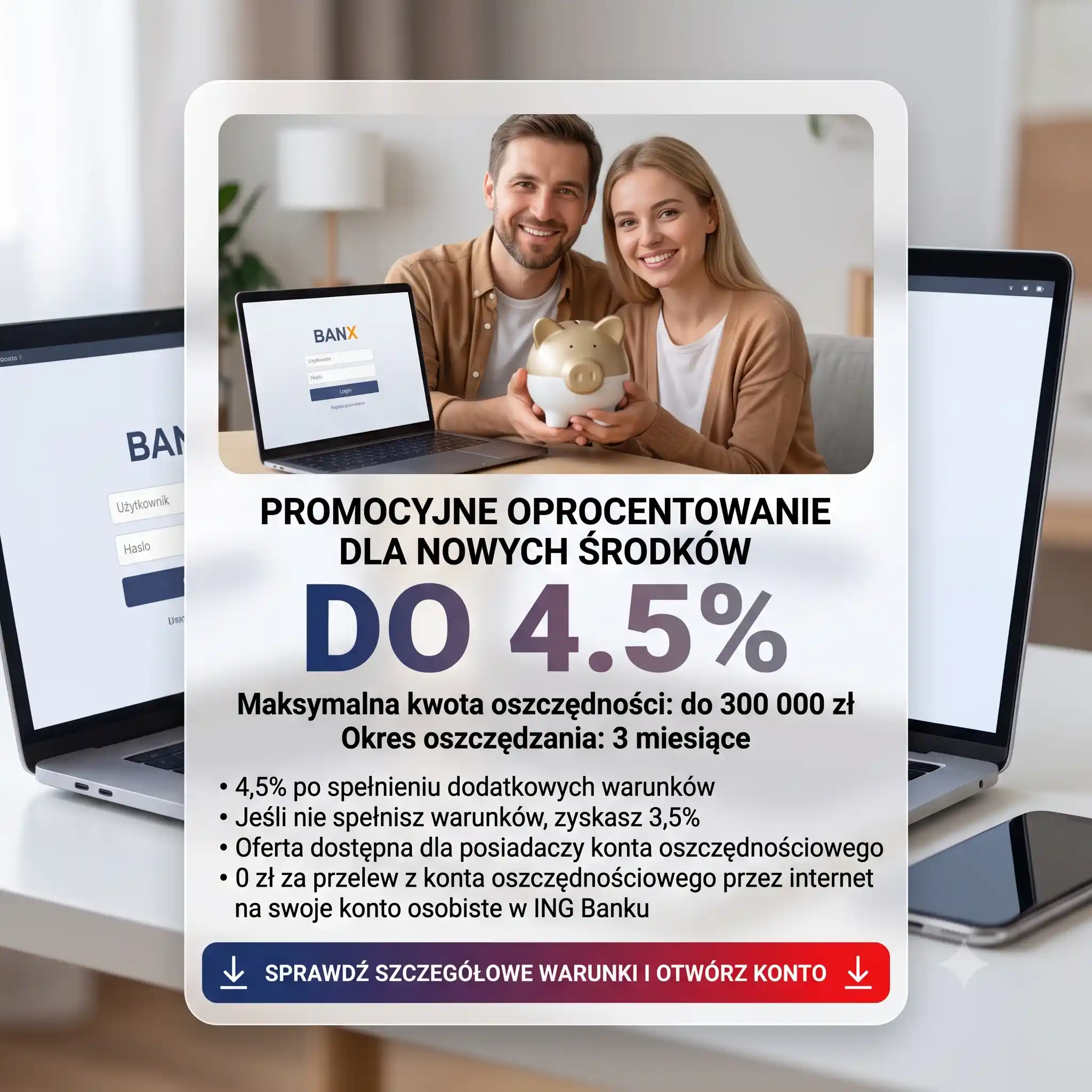 Otwarte Konto Oszczędnościowe Bonus ING Bank Otwarte Konto Oszczędnościowe Bonus ING Bank