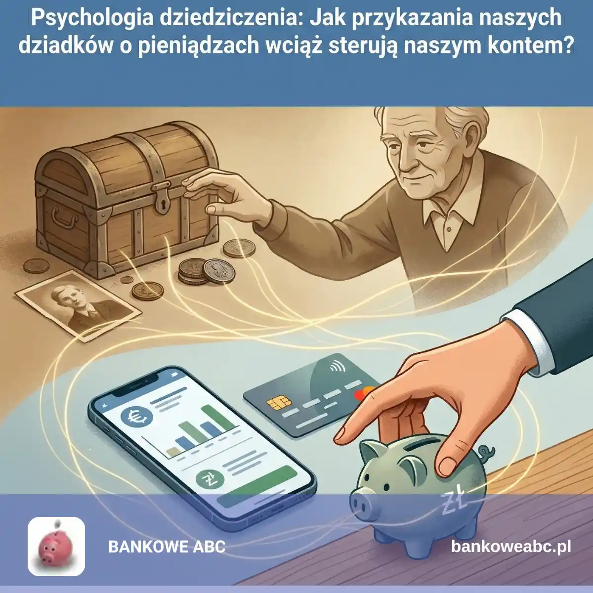 Psychologia dziedziczenia: Jak przykazania naszych dziadków o pieniądzach wciąż sterują naszym kontem?