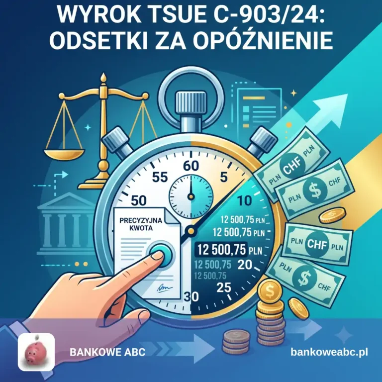 Wyrok TSUE z 11 czerwca 2026 r. C-903/24: Odsetki za opóźnienie po unieważnieniu kredytu według orzeczenia Trybunału