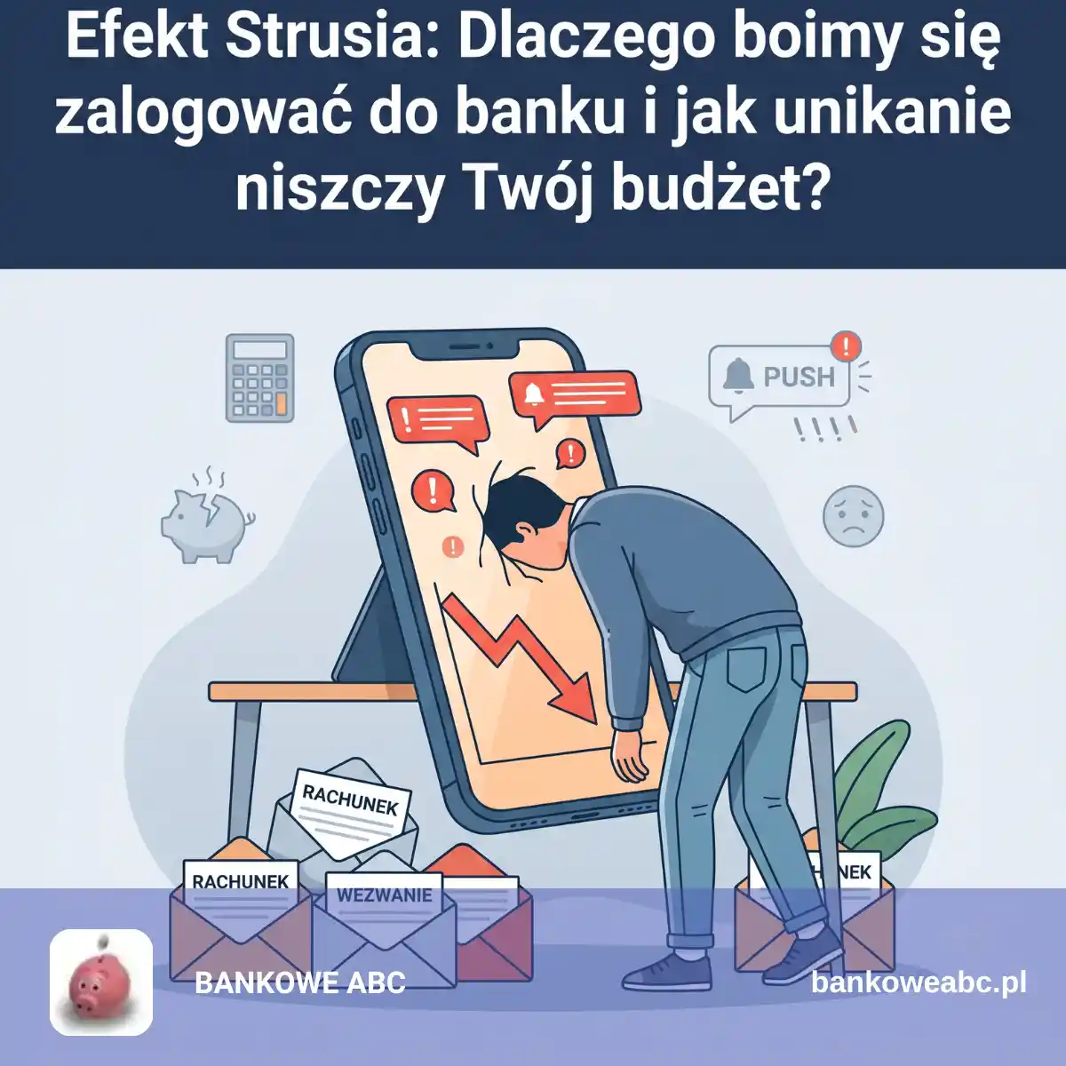 Efekt Strusia: Dlaczego boimy się zalogować do banku i jak unikanie niszczy Twój budżet?