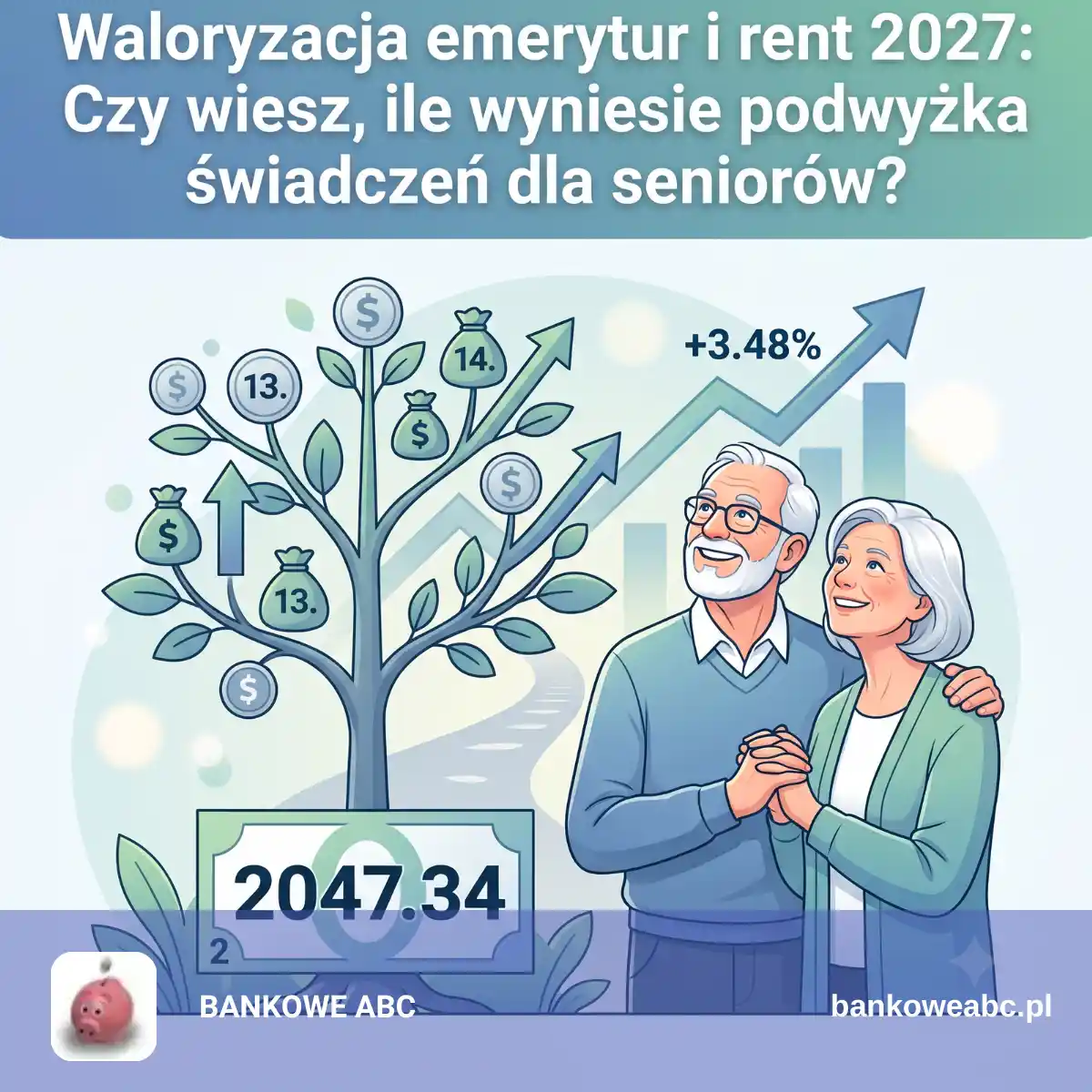 Waloryzacja emerytur i rent w 2027 roku: Czy wiesz, ile wyniesie podwyżka świadczeń dla seniorów?