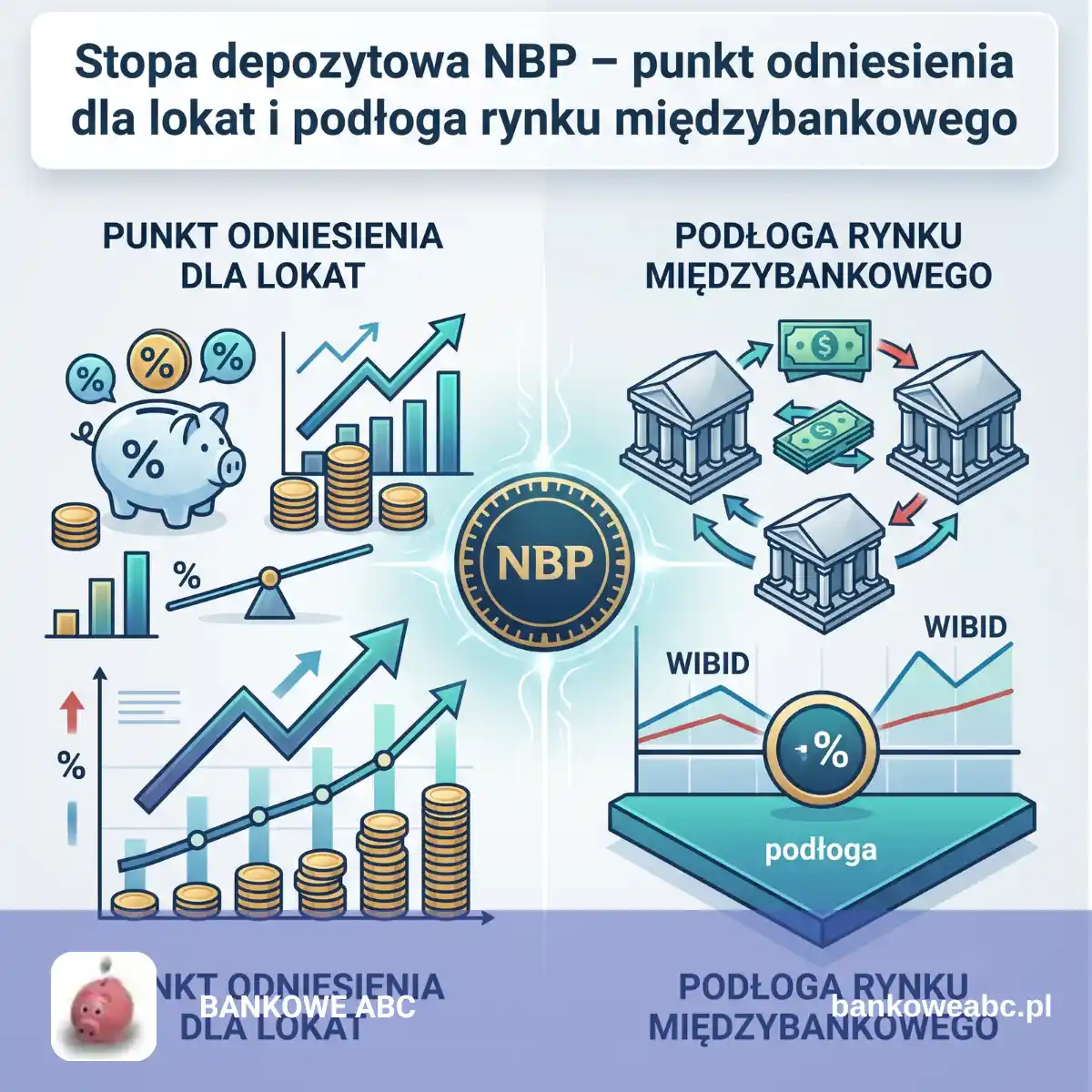 Stopa depozytowa NBP – punkt odniesienia dla lokat i podłoga rynku międzybankowego